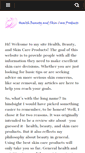 Mobile Screenshot of healthbeautyandskincareproducts.com